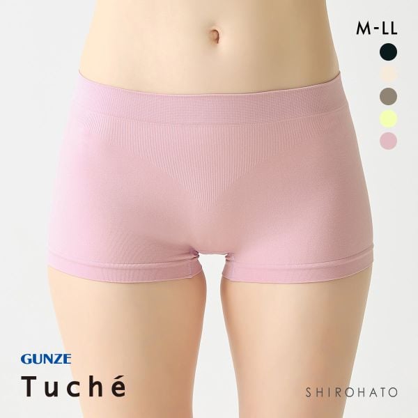 グンゼ GUNZE トゥシェ Tuche 3D立体成型編み ボクサー 一分丈 ショーツ 単品