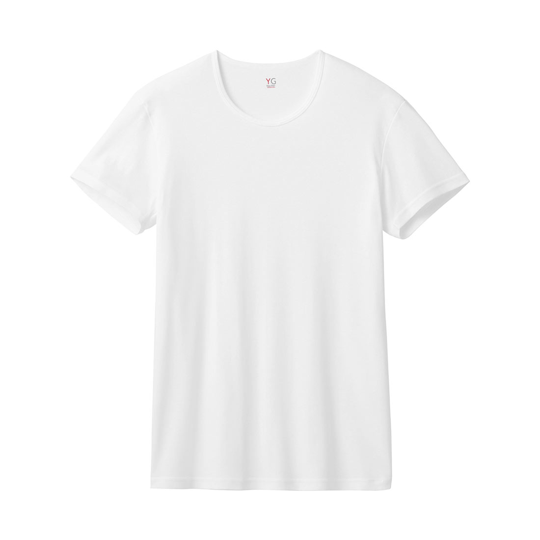 グンゼ GUNZE ワイジー YG ネクストラ NextRA+ WARM∞DEO クルーネック Tシャツ メンズ 半袖 綿100％ 発熱綿 抗菌ブロック(WH-ホワイト-M)
