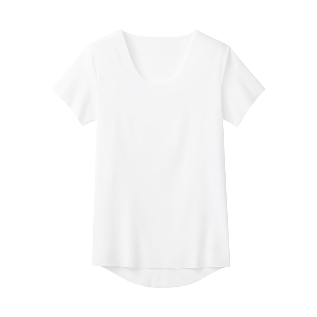 グンゼ GUNZE ワイジー YG ネクストラ NextRA+ カットオフ CUT OFF クルーネック 半袖 Tシャツ メンズ 抗菌防臭 日本製(WH-ホワイト-M)