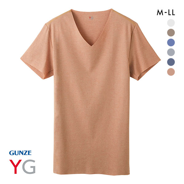 グンゼ GUNZE ワイジー YG カットオフ CUT OFF クールタイプ VネックTシャツ COOL