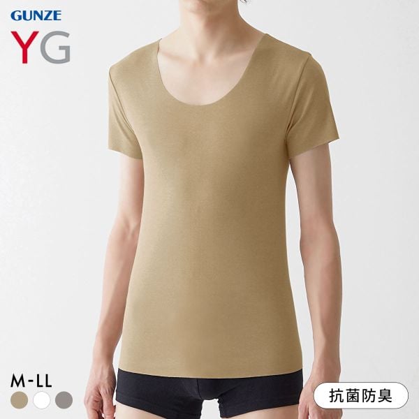 グンゼ YG カットオフ クルーネックTシャツ メンズ GUNZE ワイジー 定番 大きさサイズ