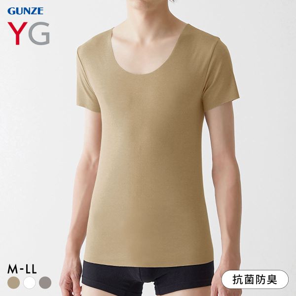 グンゼ YG カットオフ クルーネックTシャツ メンズ GUNZE ワイジー 定番 大きさサイズ