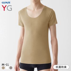 グンゼ YG カットオフ クルーネックTシャツ メンズ GUNZE ワイジー 定番 大きさサイズ