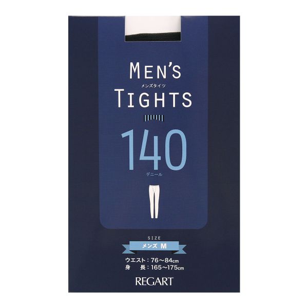 レガルト REGART メンズタイツ 140デニール ボトムス 前開き インナー スパッツ レギンス あったか 日本製