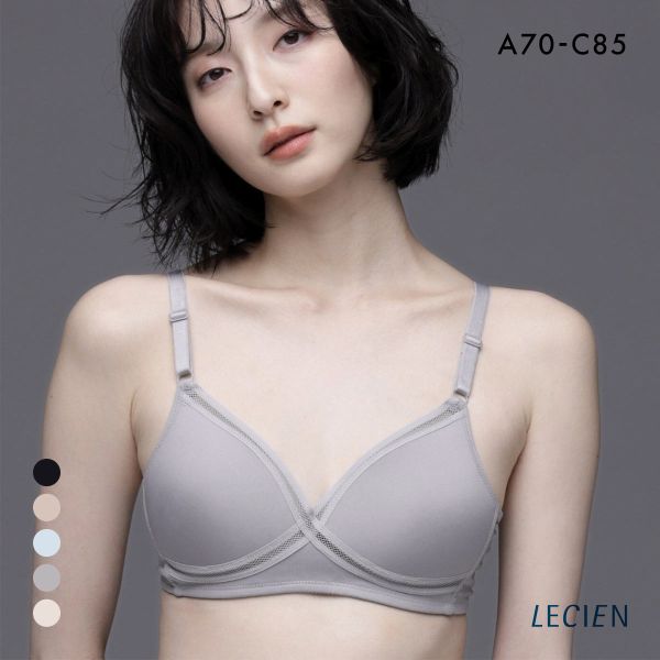 ルシアン LECIEN グッドチョイス GOOD CHOICE ノンワイヤー ブラジャー ABC カップ裏メッシュ ワイヤレスブラ 夏 単品 ルシアン LECIEN グッドチョイス GOOD CHOICE ノンワイヤー ブラジャー ABC カップ裏メッシュ ワイヤレスブラ 夏 単品
