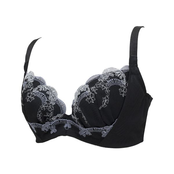 ルシアン LECIEN 大きめバスト専用 ミニマイザーブラ 4/5カップ ブラジャー EFG 脇高 脇肉 大きいサイズ 単品　グラマー