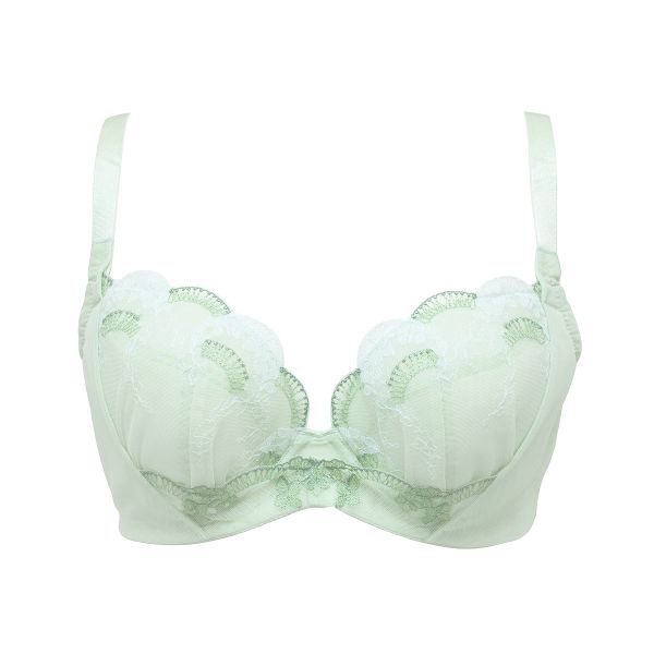 ルシアン LECIEN 大きめバスト専用 ミニマイザーブラ 4/5カップ ブラジャー EFG 脇高 脇肉 大きいサイズ 単品　グラマー