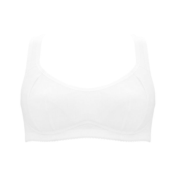 ルシアン LECIEN 部活ブラ さらさらシャッキリ ハーフトップ ブラジャー スポーツブラ キッズ ジュニア S･M･L･LL 単品