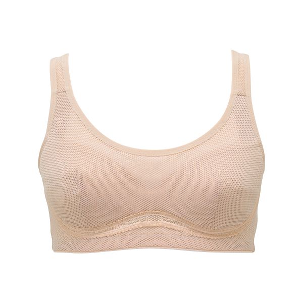 ルシアン LECIEN 部活ブラ さらさらスーッと ハーフトップ ブラジャー スポーツブラ S･M･L･LL ジュニア キッズ 単品