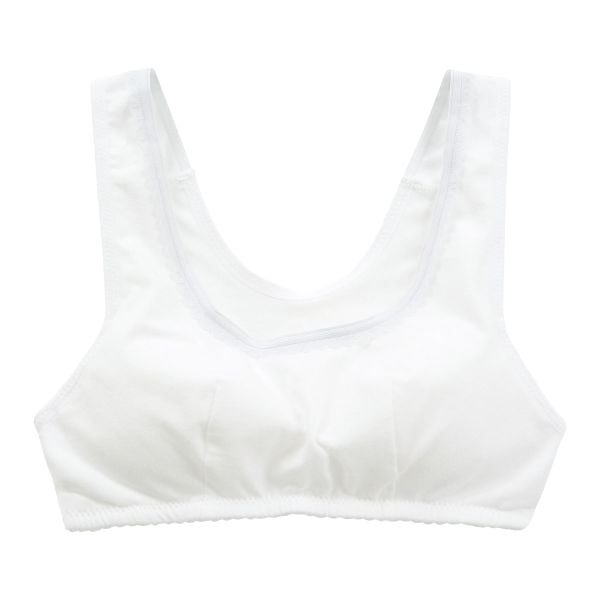 ルシアン LECIEN はつブラ ハーフトップ タンクタイプ 肌側綿100% ノンワイヤー ジュニア キッズ 単品