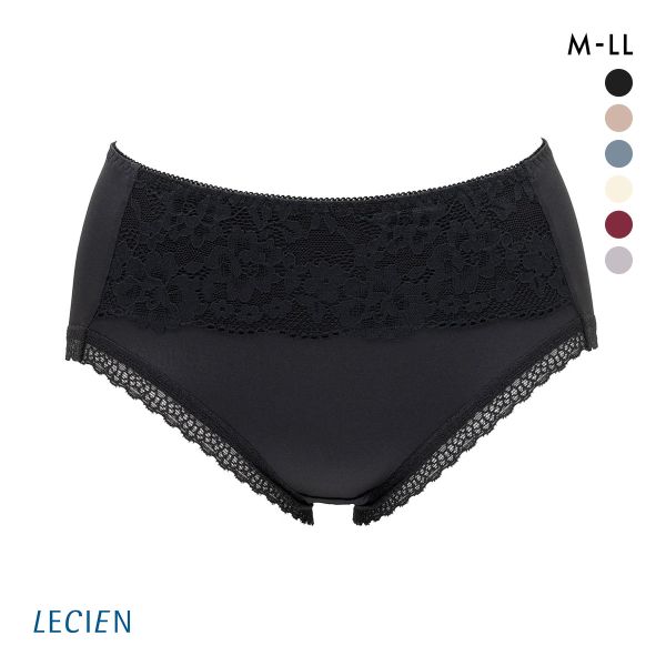 ルシアン LECIEN 肌フィット ショーツ はき込み深め スタンダード ノーマル 楽ワイヤー 肌にとけこむフィット感 M L LL