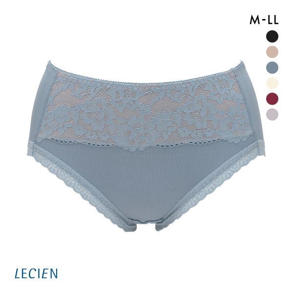 ルシアン LECIEN 肌フィット ショーツ はき込み深め スタンダード ノーマル 楽ワイヤー 肌にとけこむフィット感 M L LL