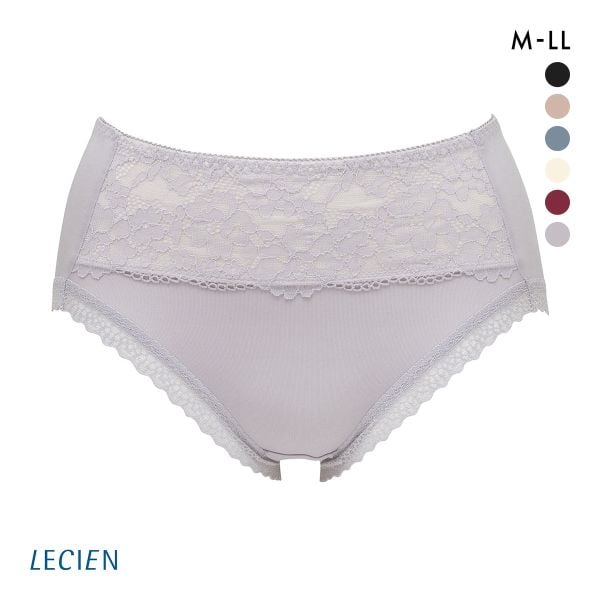 ルシアン LECIEN 肌フィット ショーツ はき込み深め スタンダード ノーマル 楽ワイヤー 肌にとけこむフィット感 M L LL