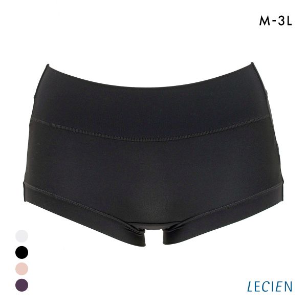 ルシアン LECIEN マジカルフィット 一分丈　ショーツ わたしサイズにのびてピタっ M-L LL-3L 単品