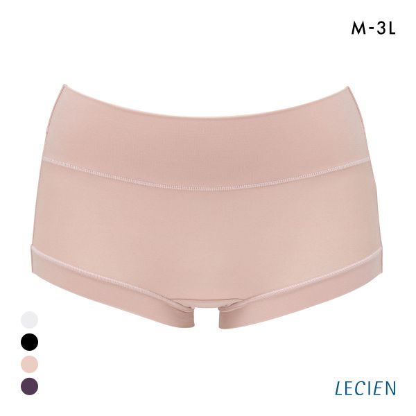 ルシアン LECIEN マジカルフィット 一分丈　ショーツ わたしサイズにのびてピタっ M-L LL-3L 単品