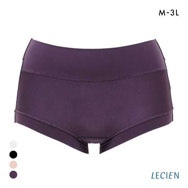ルシアン LECIEN マジカルフィット 一分丈　ショーツ わたしサイズにのびてピタっ M-L LL-3L 単品