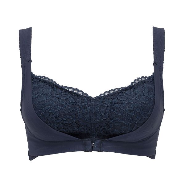 ルシアン LECIEN ブラジャー ナイトブラ ナイトサポートブラ 就寝用 ハーフトップ ノンワイヤー フロントホック M L LL 単品