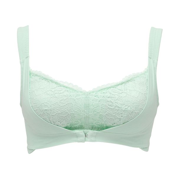 ルシアン LECIEN ブラジャー ナイトブラ ナイトサポートブラ 就寝用 ハーフトップ ノンワイヤー フロントホック M L LL 単品