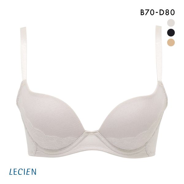 ルシアン LECIEN シルエット革命 バストの掟 ブラジャー BCD 脇肉 脇高 単品