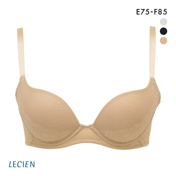 ルシアン LECIEN シルエット革命 バストの掟 ブラジャー EF 脇肉 脇高 単品 大きいサイズ