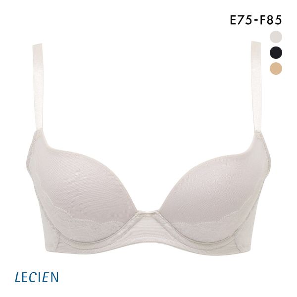 ルシアン LECIEN シルエット革命 バストの掟 ブラジャー EF 脇肉 脇高 単品 大きいサイズ