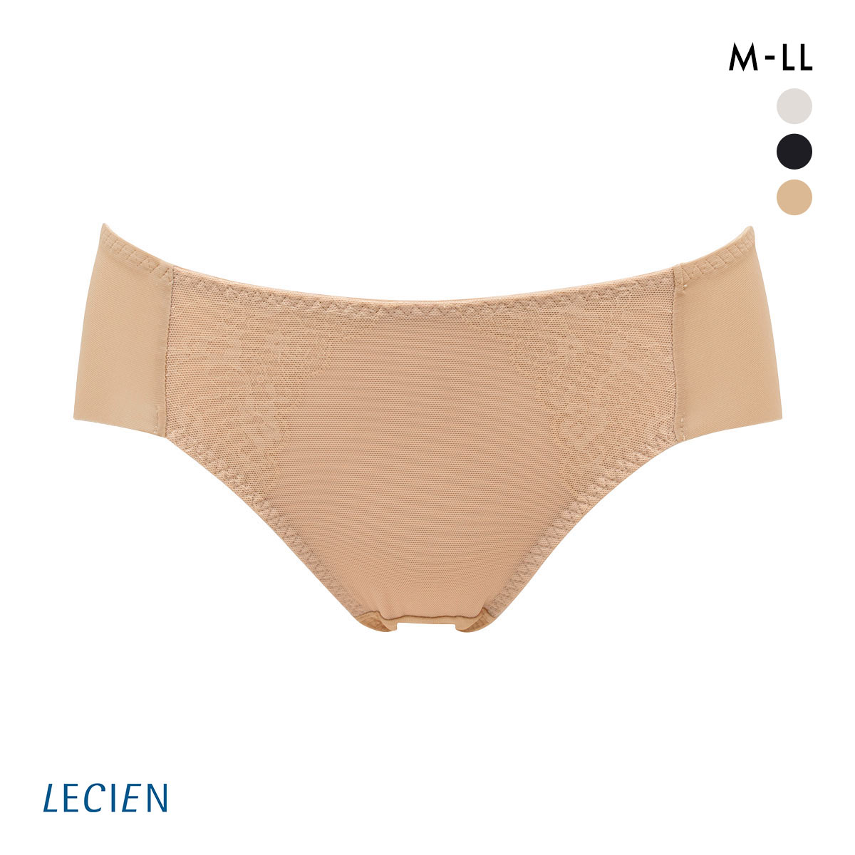 ルシアン LECIEN シルエット革命 ショーツ スタンダード ヘム M L LL 単品(OC-オークル-M)