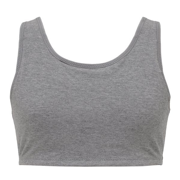 ルシアン LECIEN 部活ブラ 胸を目立たせにくいブラ ノンワイヤー ハーフトップ M L LL キッズ ジュニア 女の子 単品