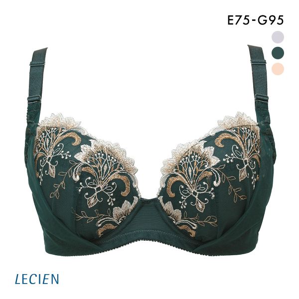10%OFF ルシアン LECIEN 大きめバスト専用 コンパクト設計 4/5カップ ブラジャー EFG 脇高 脇肉 大きいサイズ 単品 グラマー 10%OFF ルシアン LECIEN 大きめバスト専用 コンパクト設計 4/5カップ ブラジャー EFG 脇高 脇肉 大きいサイズ 単品 グラマー