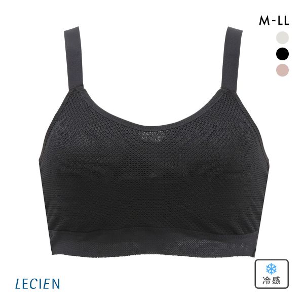 ルシアン リフレッシュクーラー ハーフトップ Active ワイヤレスブラ LECIEN Refresh Cooler　接触冷感