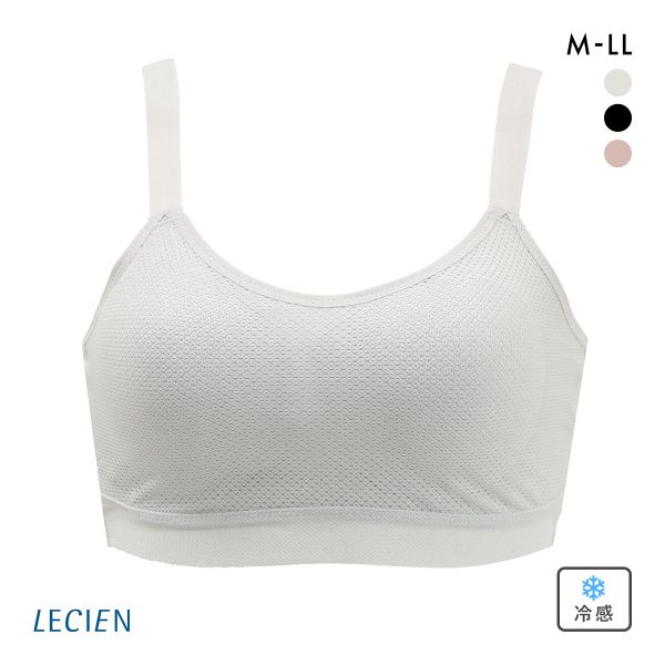 10%OFF ルシアン リフレッシュクーラー ハーフトップ Active ワイヤレスブラ LECIEN Refresh Cooler 接触冷感 10%OFF ルシアン リフレッシュクーラー ハーフトップ Active ワイヤレスブラ LECIEN Refresh Cooler 接触冷感