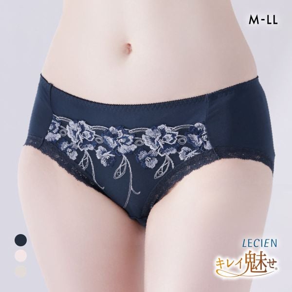 ルシアン キレイ魅せ 脇やせメイクブラ ペアショーツ スタンダード M L LL 大きいサイズ 履きこみ丈深め LECIEN ルシアン キレイ魅せ 脇やせメイクブラ ペアショーツ スタンダード M L LL 大きいサイズ 履きこみ丈深め LECIEN