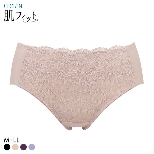 ルシアン LECIEN 肌フィット ショーツ はき込み深め スタンダード ノーマル 楽ワイヤー 肌にとけこむフィット感 M L LL 大きいサイズ