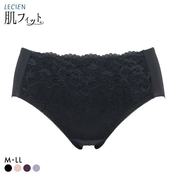 ルシアン LECIEN 肌フィット ショーツ はき込み深め スタンダード ノーマル 楽ワイヤー 肌にとけこむフィット感 M L LL 大きいサイズ