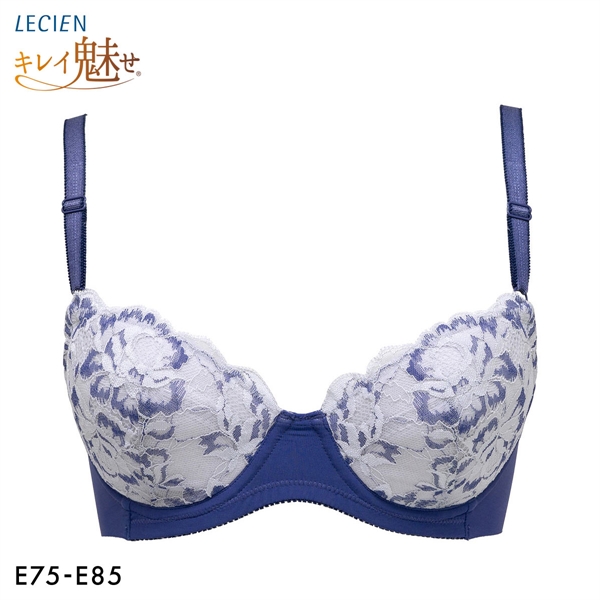 ルシアン LECIEN キレイ魅せ 美背中メイクブラ ブラジャー 4/5カップ E 大きサイズ 脇肉 脇高 単品