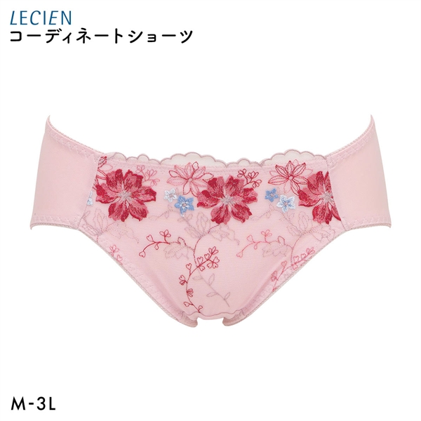 ルシアン 大きめバスト専用 コンパクト設計 ペアショーツ スタンダード M L LL 3L 大きいサイズ LECIEN