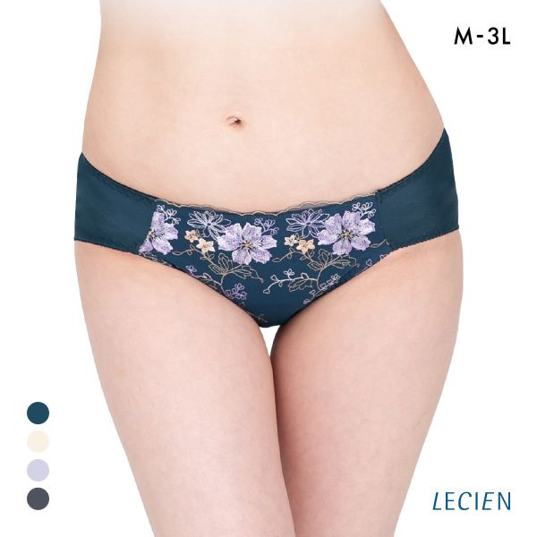 ルシアン 大きめバスト専用 コンパクト設計 ペアショーツ スタンダード M L LL 3L 大きいサイズ LECIEN