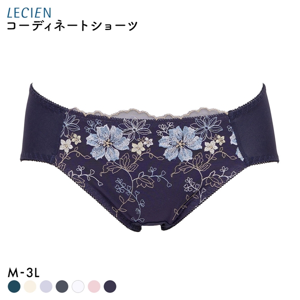 ルシアン 大きめバスト専用 コンパクト設計 ペアショーツ スタンダード M L LL 3L 大きいサイズ LECIEN