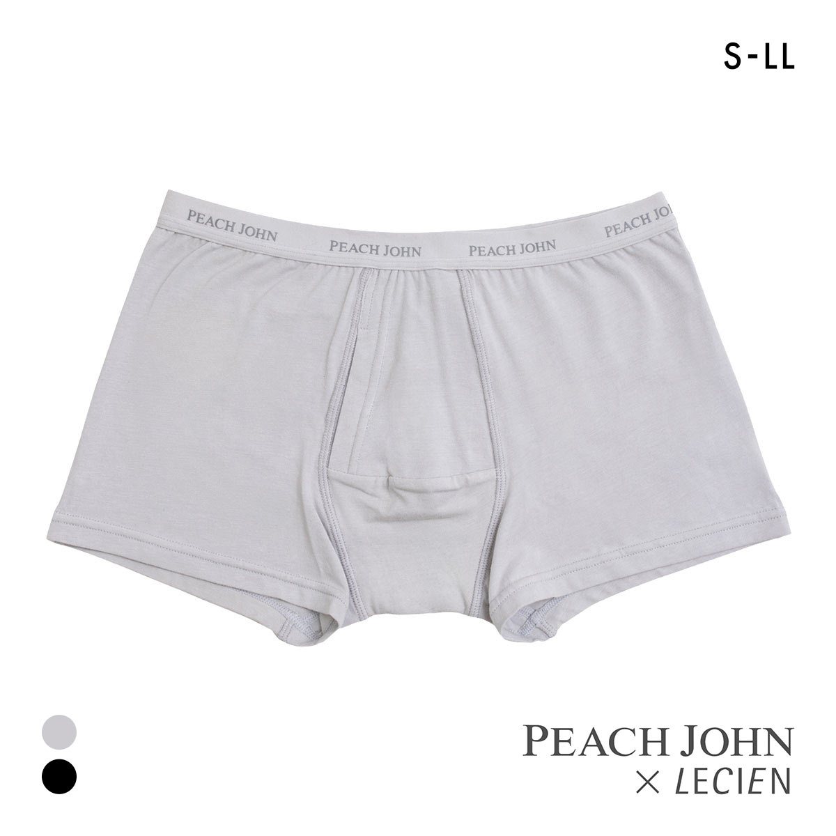 ルシアン PEACH JOHN×LECIEN メンズショーツ ボクサーパンツ ピーチジョン ティーン PJ(GY-グレー-S)