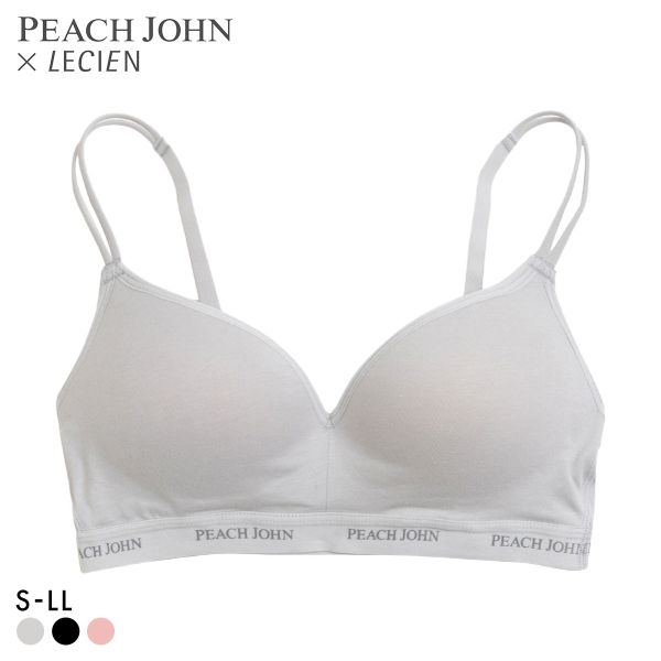 ルシアン PEACH JOHN×LECIEN ノンワイヤーブラ CASUALタイプ モールドブラ LECIEN ティーン ワイヤーなし ピーチジョン PJコラボ