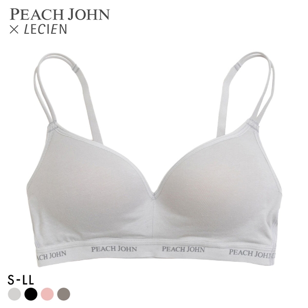 ルシアン PEACH JOHN×LECIEN ノンワイヤーブラ CASUALタイプ モールドブラ LECIEN ティーン ワイヤーなし ピーチジョン PJコラボ