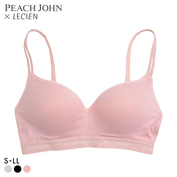 ルシアン PEACH JOHN×LECIEN ノンワイヤーブラ CASUALタイプ モールドブラ LECIEN ティーン ワイヤーなし ピーチジョン PJコラボ