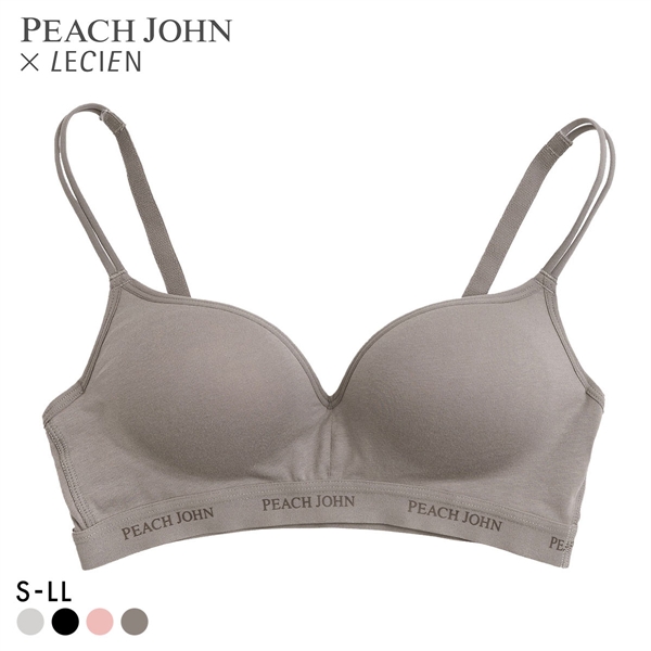 ルシアン PEACH JOHN×LECIEN ノンワイヤーブラ CASUALタイプ モールドブラ LECIEN ティーン ワイヤーなし ピーチジョン PJコラボ