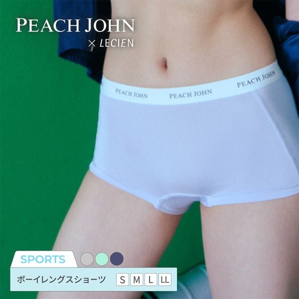 ルシアン PEACH JOHN×LECIEN ボーイレングスショーツ ペアショーツ SPORTSタイプ LECIEN ティーン ピーチジョン PJ パンツ
