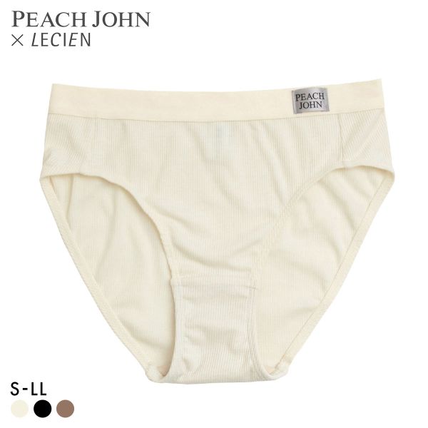 ルシアン PEACH JOHN×LECIEN  ノーマルショーツ セットショーツ リブ NEW BASICタイプ LECIEN ティーン ピーチジョン PJコラボ