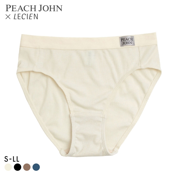 ルシアン PEACH JOHN×LECIEN  ノーマルショーツ セットショーツ リブ NEW BASICタイプ LECIEN ティーン ピーチジョン PJコラボ