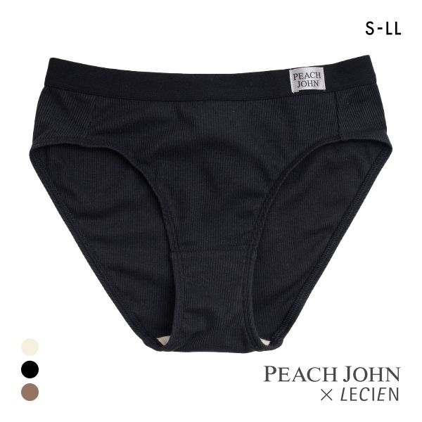 ルシアン PEACH JOHN×LECIEN  ノーマルショーツ セットショーツ リブ NEW BASICタイプ LECIEN ティーン ピーチジョン PJコラボ