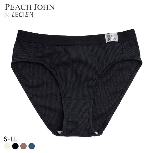 ルシアン PEACH JOHN×LECIEN  ノーマルショーツ セットショーツ リブ NEW BASICタイプ LECIEN ティーン ピーチジョン PJコラボ