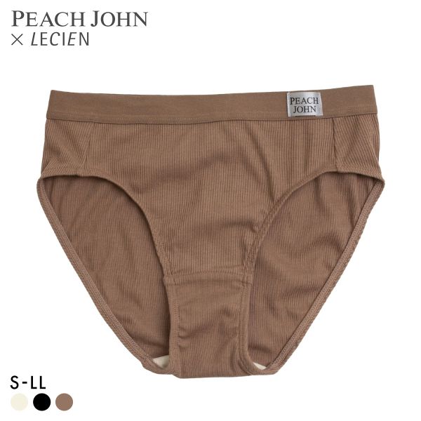 ルシアン PEACH JOHN×LECIEN  ノーマルショーツ セットショーツ リブ NEW BASICタイプ LECIEN ティーン ピーチジョン PJコラボ
