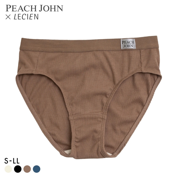 ルシアン PEACH JOHN×LECIEN  ノーマルショーツ セットショーツ リブ NEW BASICタイプ LECIEN ティーン ピーチジョン PJコラボ