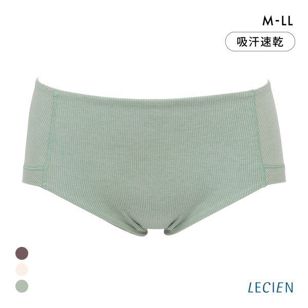ルシアン LECIEN menca. ショーツ スタンダード M L LL 単品 綿混 コットンブレンド